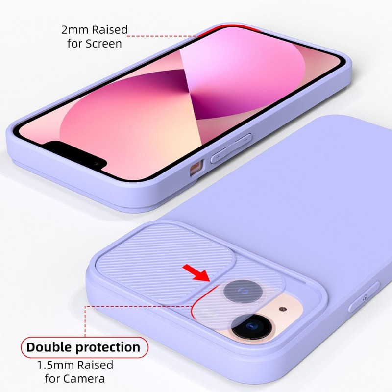 Viedtālruņa aizmugurējais vāciņš Samsung Galaxy S23 FE Camshield Slide Lavanda