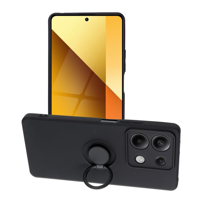 Viedtālruņa aizmugurējais vāciņš Xiaomi Redmi Note 13 5G Melna