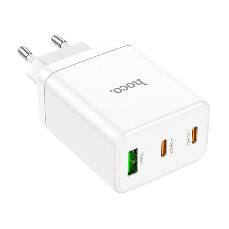 Universal charger 2 x Type C + USB A PD QC3.0 3A 35W N33