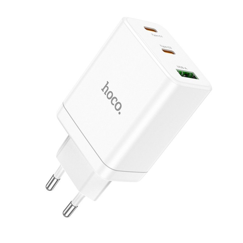Universal charger 2 x Type C + USB A PD QC3.0 3A 35W N33