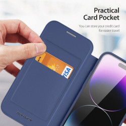 Viedtālruņa atveramais maciņš Apple iPhone 15 Pro Max Zila