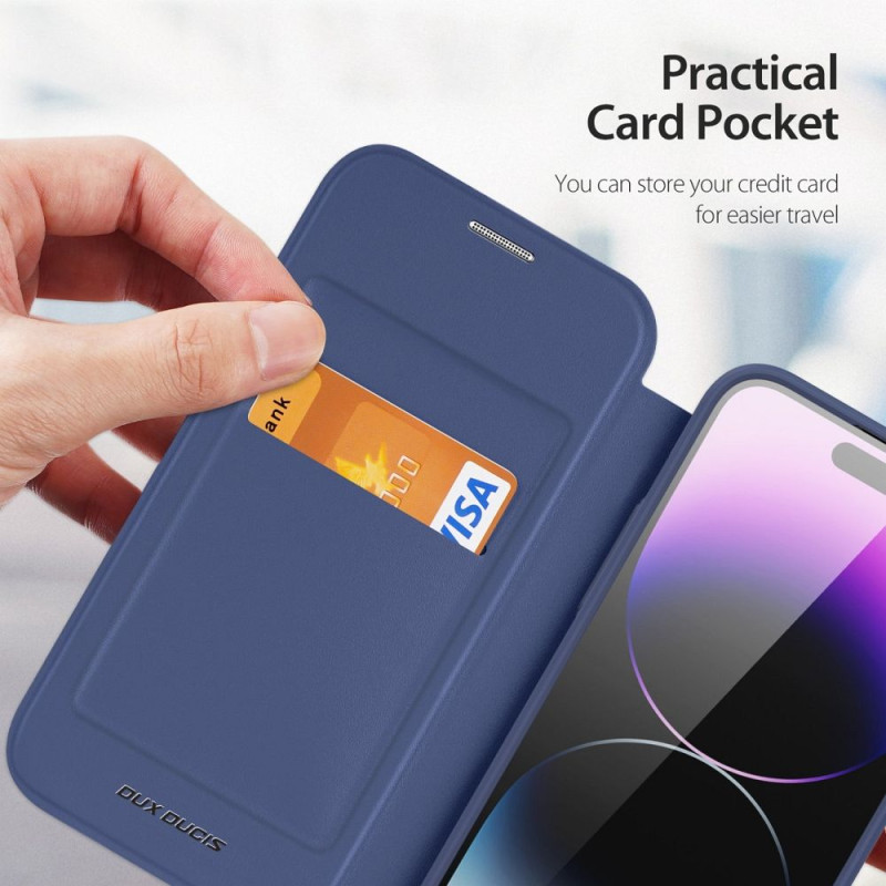 Viedtālruņa atveramais maciņš Apple iPhone 15 Pro Max Zila