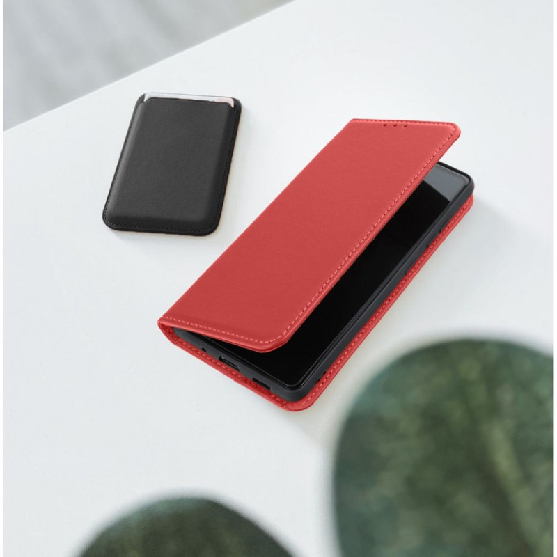 Viedtālruņa atveramais maciņš Xiaomi Redmi 13C Smart Pro Sarkana
