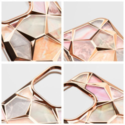 Viedtālruņa aizmugurējais vāciņš Apple iPhone 14 iPhone 14 Zelta