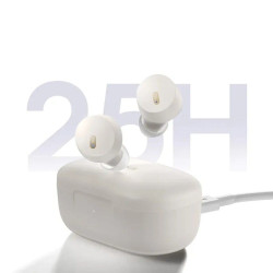 Bezvadu austiņas Wireless Earphones E18 Balta