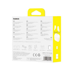 Bezvadu austiņas Wireless Earphones E18 Balta