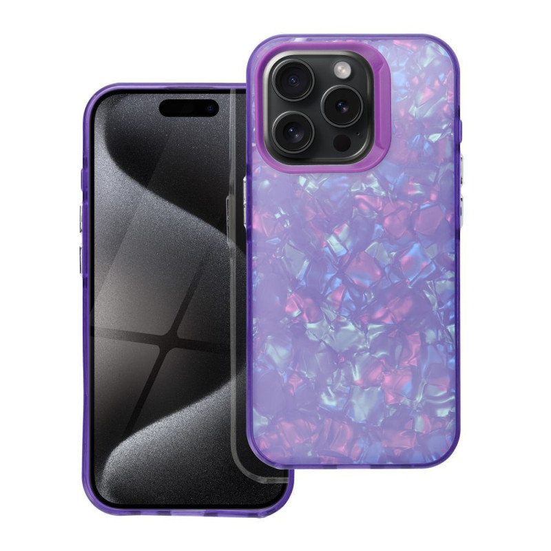 Nutitelefoni tagakaas Õun iPhone 15 Pro iPhone 15 Pro Violetne