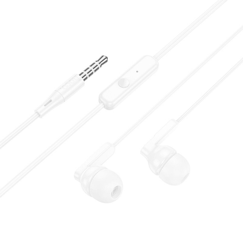 Austiņas ar vadu earphones Jack 3 Balta