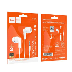 Universal earphones Jack 3,5 mm with microphone M121