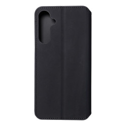 Viedtālruņa atveramais maciņš Samsung Galaxy A25 5G Dual Pocket Book Melna