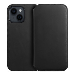 Viedtālruņa atveramais maciņš Samsung Galaxy A25 5G Dual Pocket Book Melna