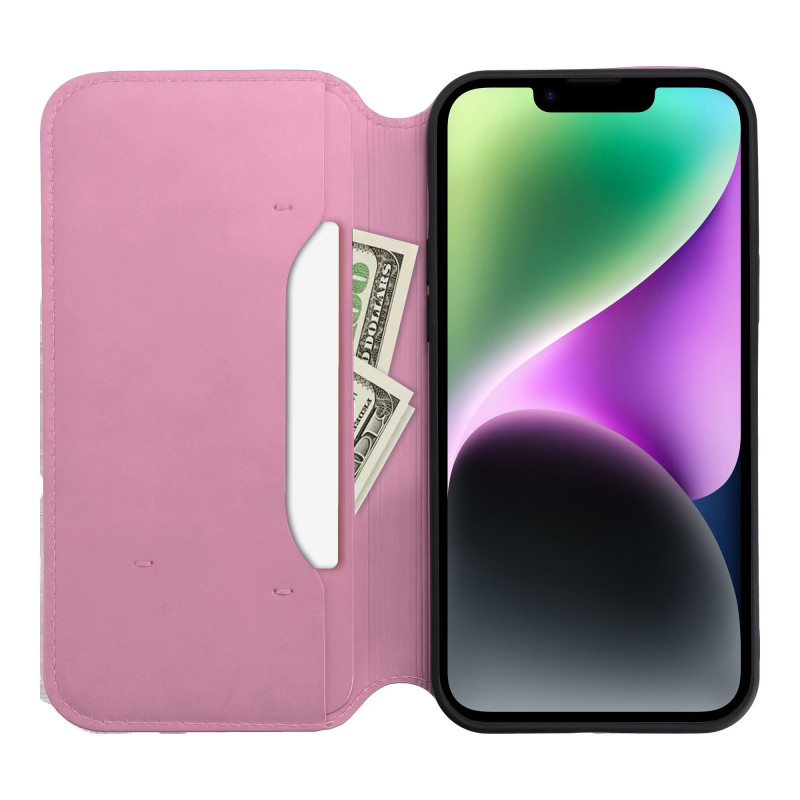 Nutitelefoni klapiümbris Samsung Galaxy A25 Roosa