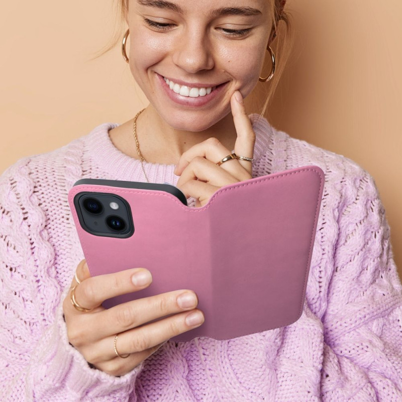 Nutitelefoni klapiümbris Samsung Galaxy A25 Roosa