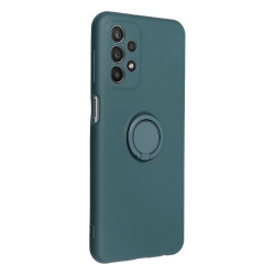 Viedtālruņa aizmugurējais vāciņš Samsung Galaxy A05S Silicone Ring Zaļa