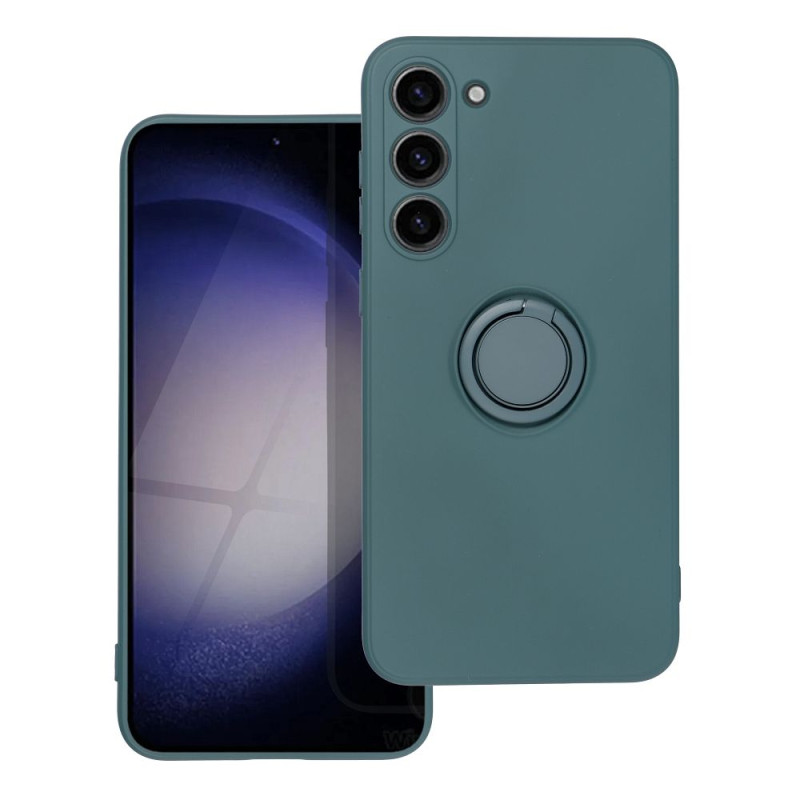 Viedtālruņa aizmugurējais vāciņš Samsung Galaxy S23 Plus Silikoonrõngas Roheline