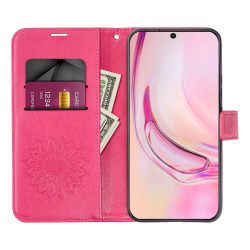 Apple Iphone 15 Mezzo Book Mandala Magenta