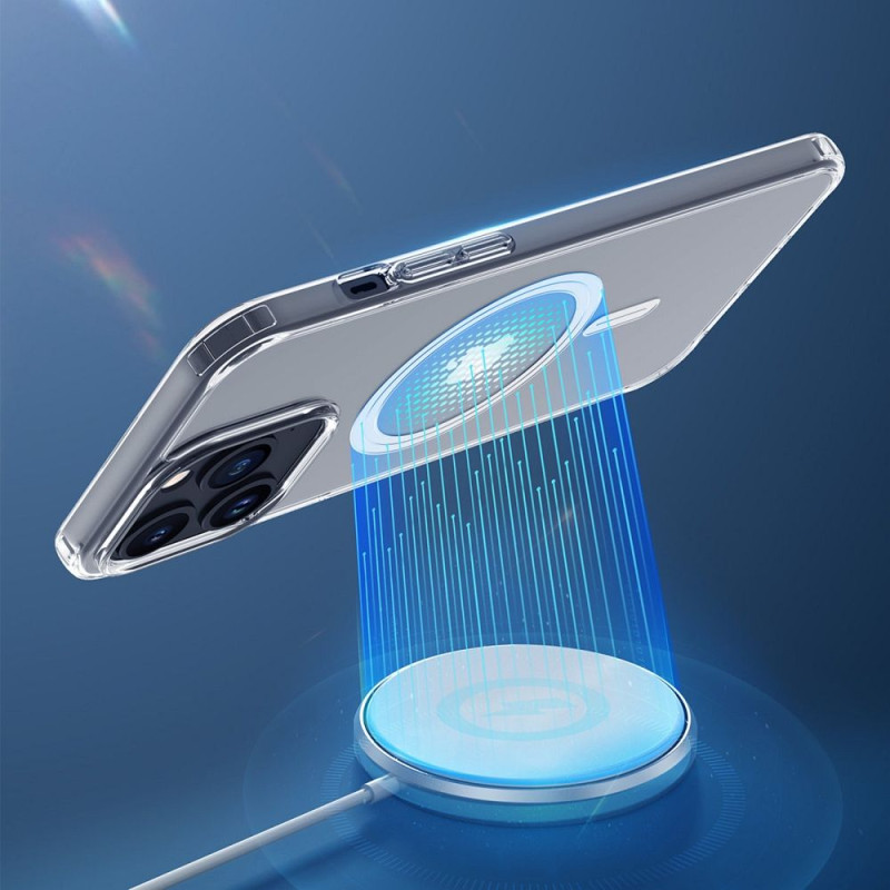Viedtālruņa aizmugurējais vāciņš Apple iPhone 15 Pro Max Clin Mag Transparent