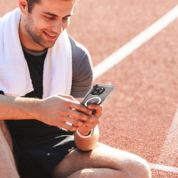 Viedtālruņa aizmugurējais vāciņš Apple iPhone 15 Pro Max Clin Mag Caurspīdīga