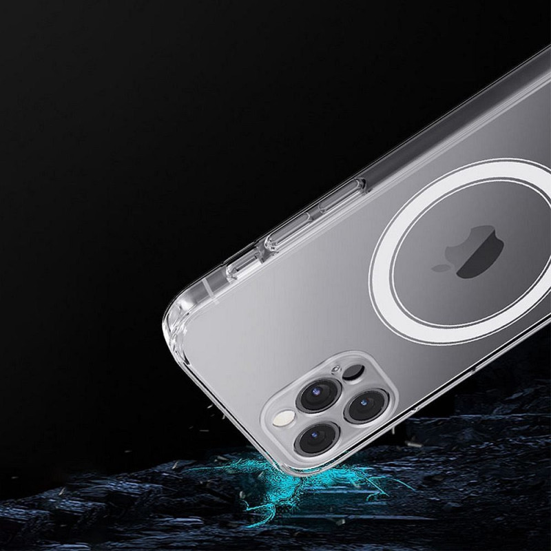 Nutitelefoni tagakaas Õun Iphone 15 Plus Läbipaistev