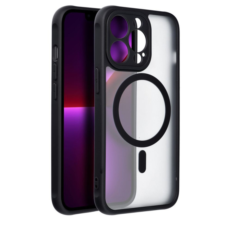 Viedtālruņa aizmugurējais vāciņš Apple iPhone 13 Pro Full matte mag Black