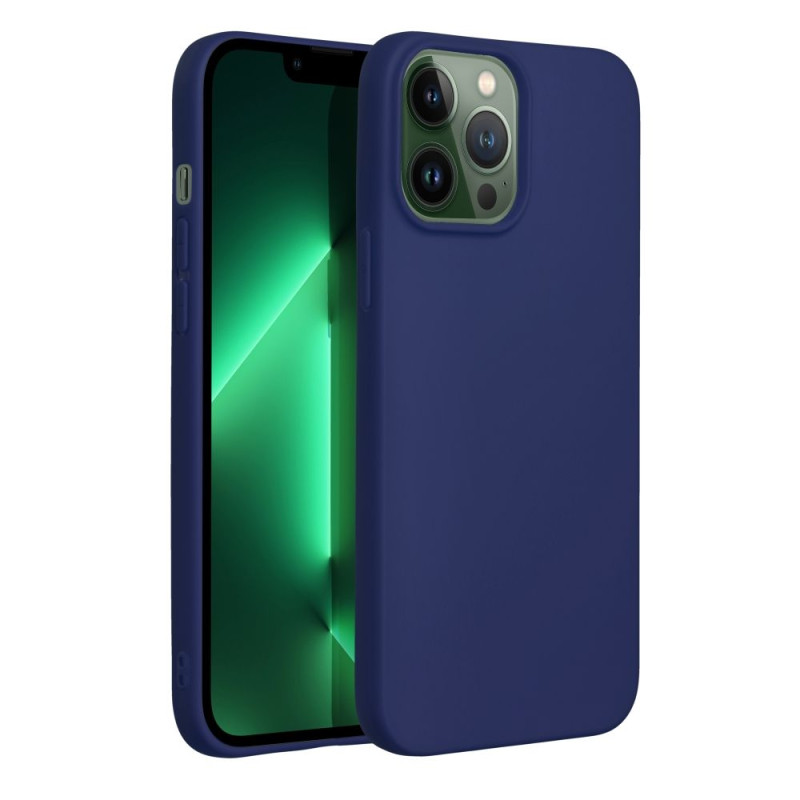 Nutitelefoni tagakaas Õun iPhone 13 Pro Max Pehme ümbris Sinine