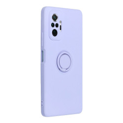 Viedtālruņa aizmugurējais vāciņš Xiaomi Redmi Note 11 5G / 11S 5G Silicone Ring Violeta