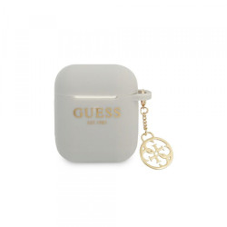 Bezvadu austiņu apvalks Apple GUA2LSC4EG Pelēka, Ar Tekstu