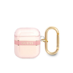 Juhtmevabade kõrvaklappide ümbris Õun Triibuline kollektsioon Roosa, Disaini järgi