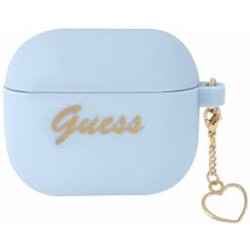 Bezvadu austiņu apvalks Apple Charms Heart Collection Zila