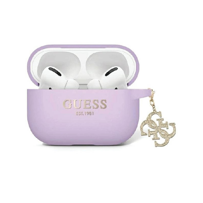 Bezvadu austiņu apvalks Apple Triangle Collection Violeta