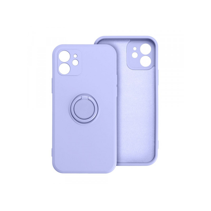 Viedtālruņa aizmugurējais vāciņš Xiaomi Redmi Note 11 5G / 11S 5G Silicone Ring Violet