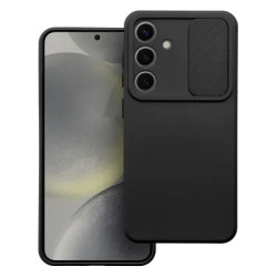 Nutitelefoni tagakaas Samsung Galaxy S24 Nukkvõlli slaid Must