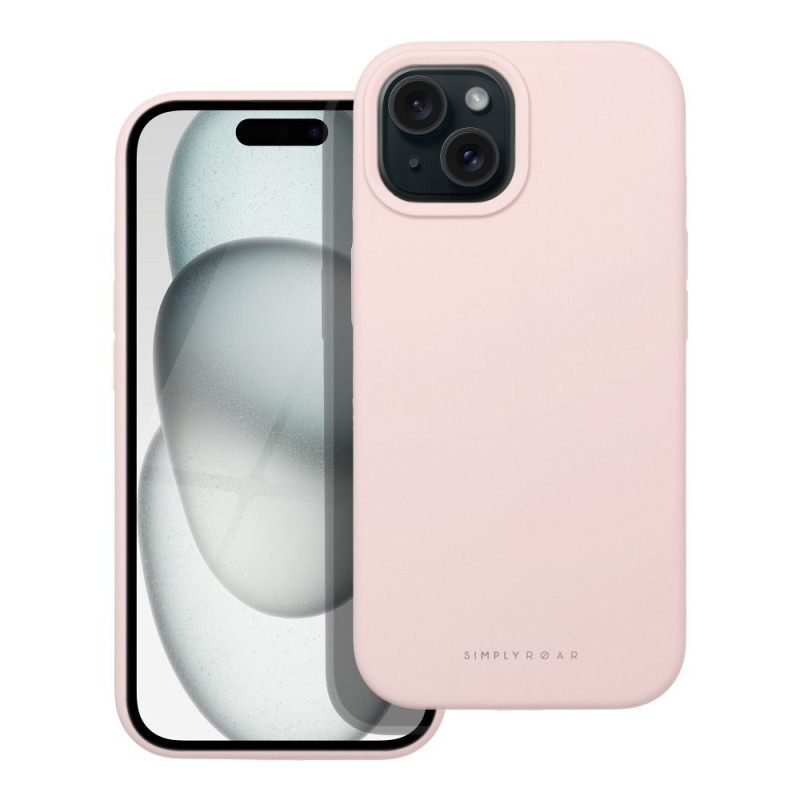 Apple iPhone 15 Rozā-Maciņi