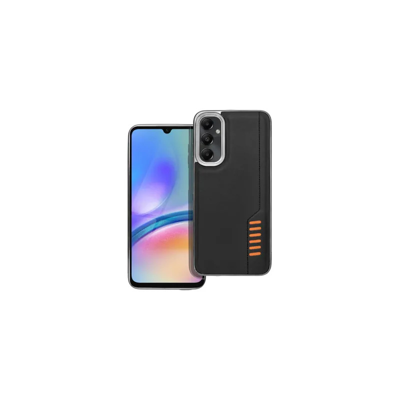 Viedtālruņa aizmugurējais vāciņš Samsung Galaxy A05S Milano case Black