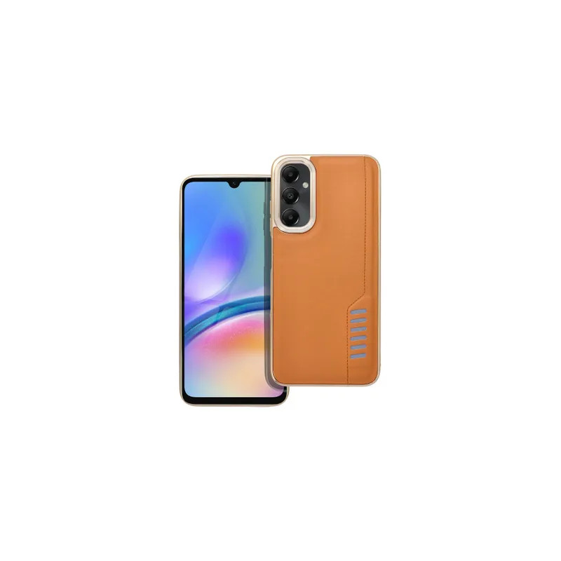 Viedtālruņa aizmugurējais vāciņš Samsung Galaxy A05S Milano case Brūna