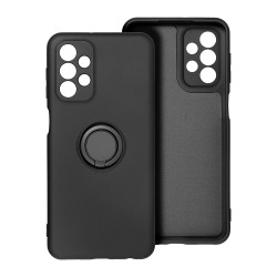 Viedtālruņa aizmugurējais vāciņš Samsung Galaxy A55 5G Silicone Ring Melna