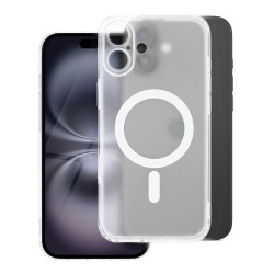 Viedtālruņa aizmugurējais vāciņš Apple iPhone 11 Frost Mag cover camera protection Transparent