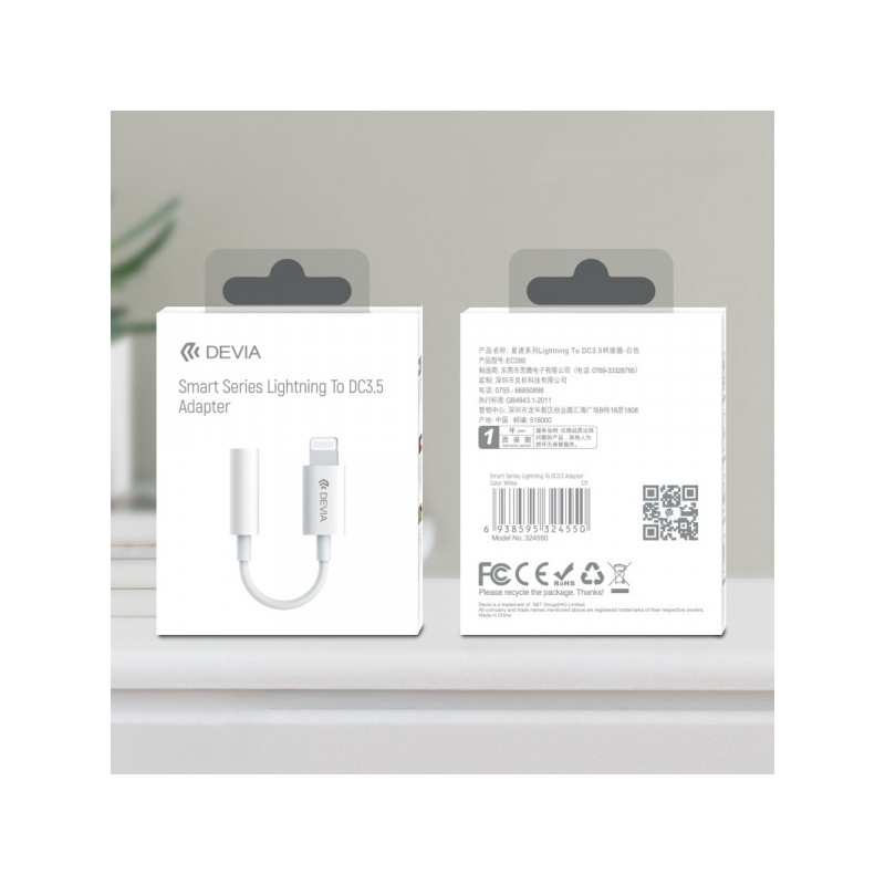 Провод для телефона Adapteris devia adapter smart