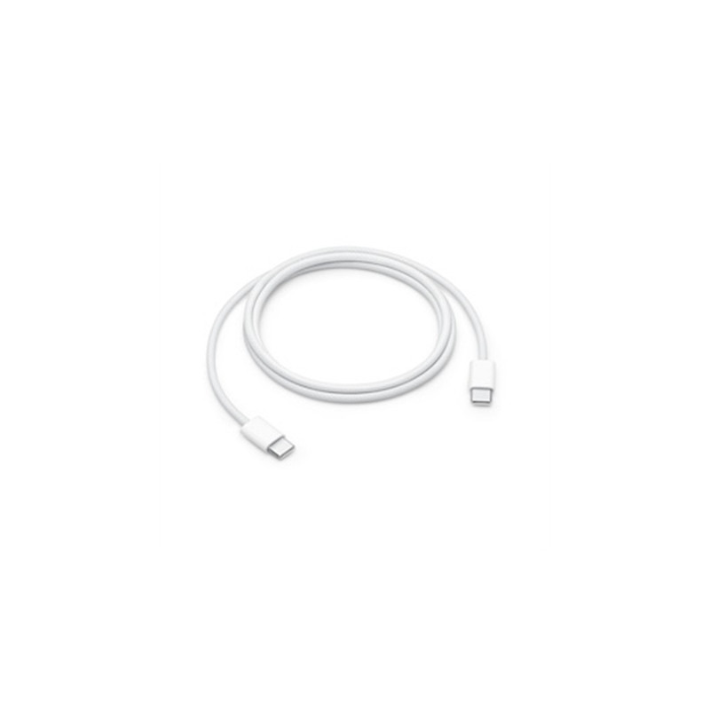 Kabelis 60W USB-C Cable 1m Balta