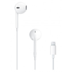 Austiņas ar vadu Earpods with lightning connector Balta