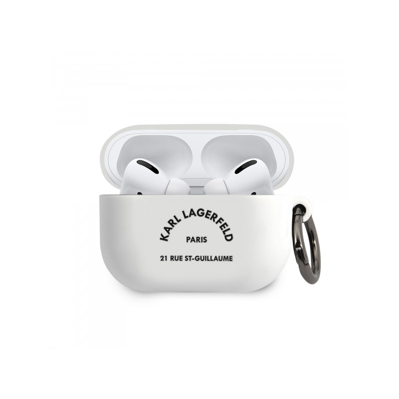 Bezvadu austiņu apvalks Apple Rue St Guillaume Balta