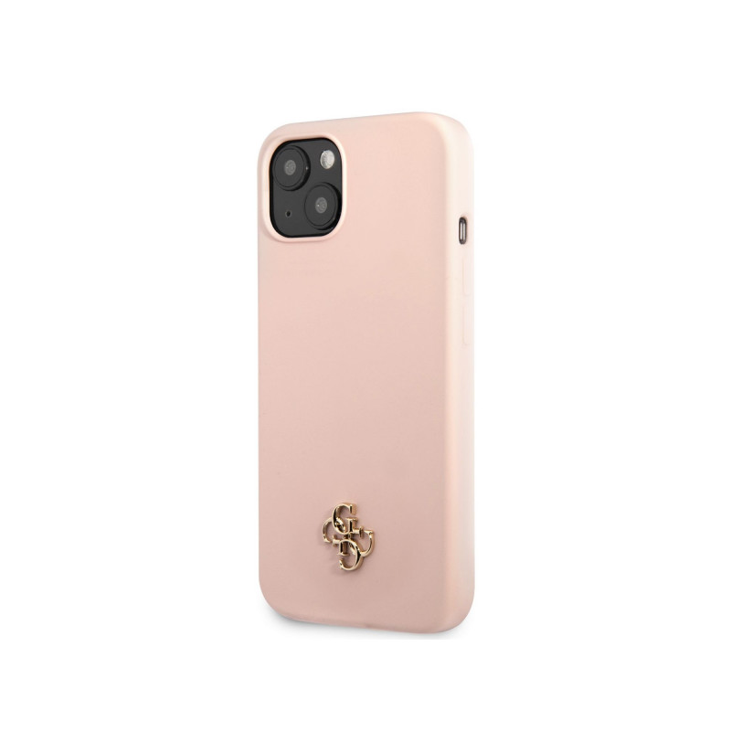 Viedtālruņa aizmugurējais vāciņš Apple iPhone 13 Pro 4G Metal Logo Pink