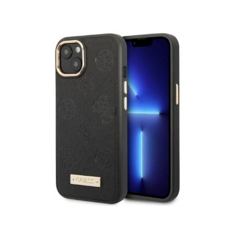 Viedtālruņa aizmugurējais vāciņš Apple Iphone 15 Hardcase Mag Black