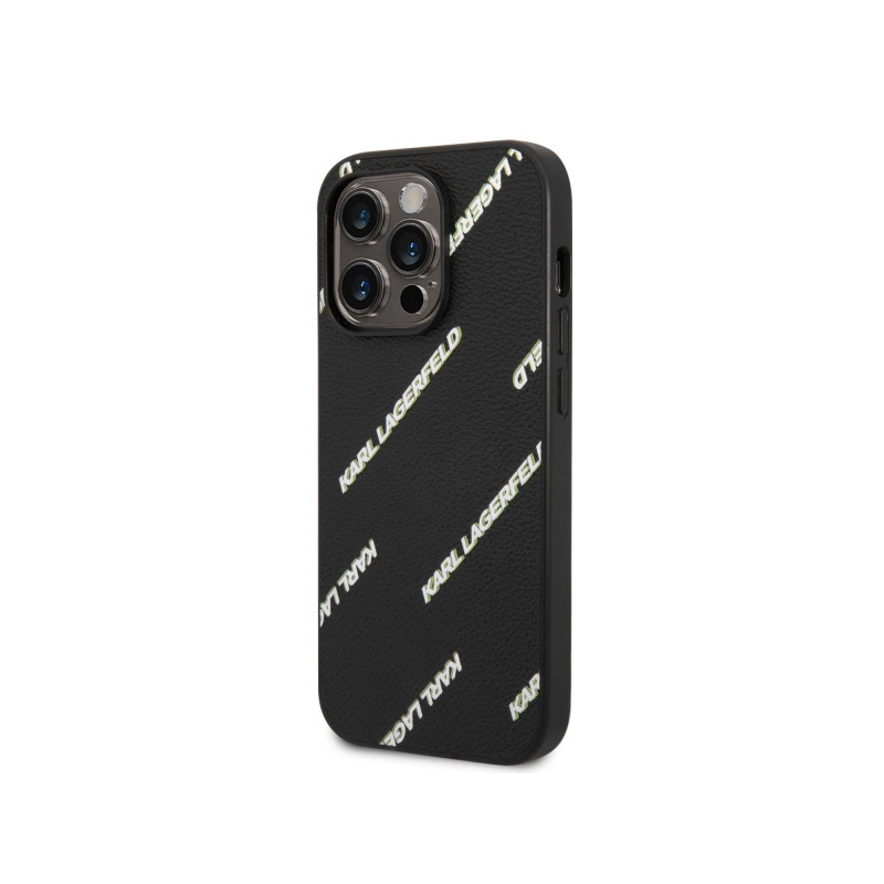 Viedtālruņa aizmugurējais vāciņš Apple iPhone 14 Pro KLHCP14LPGMLKFK Black, With Text
