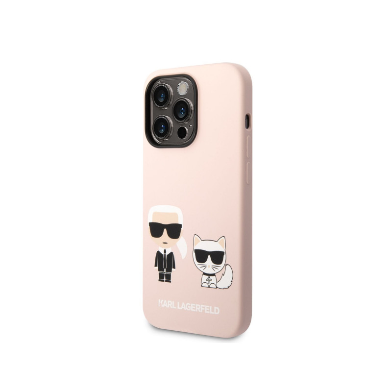 Viedtālruņa aizmugurējais vāciņš Apple iPhone 14 Pro Max KLHCP14XSSKCI Pink, With Design