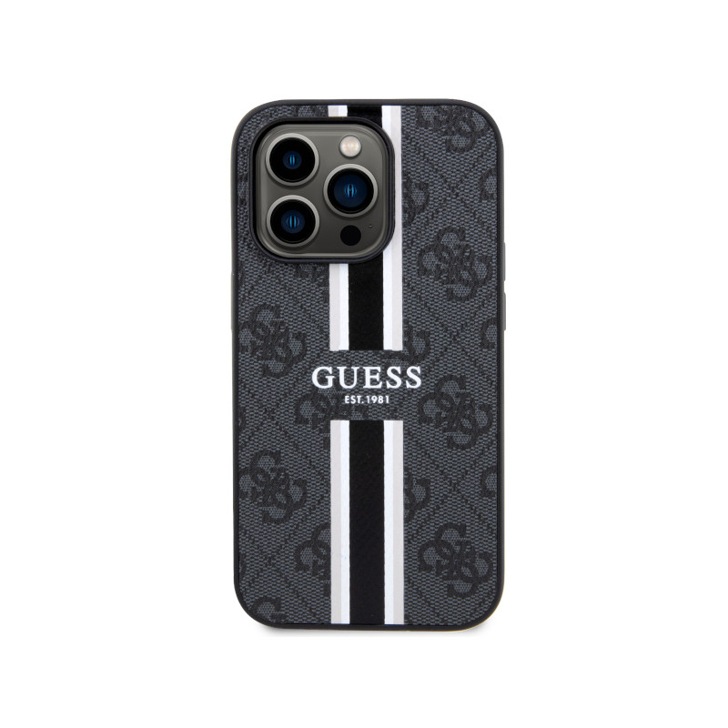 Viedtālruņa aizmugurējais vāciņš Apple iPhone XR Printed Stripe Melna