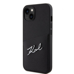 Viedtālruņa aizmugurējais vāciņš Apple iPhone 13 KLHCP13MSAPKSK Black, With Design