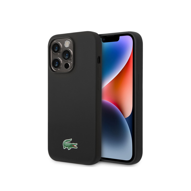 Viedtālruņa aizmugurējais vāciņš Apple iPhone 15 Pro Max Glossy Printing Melna