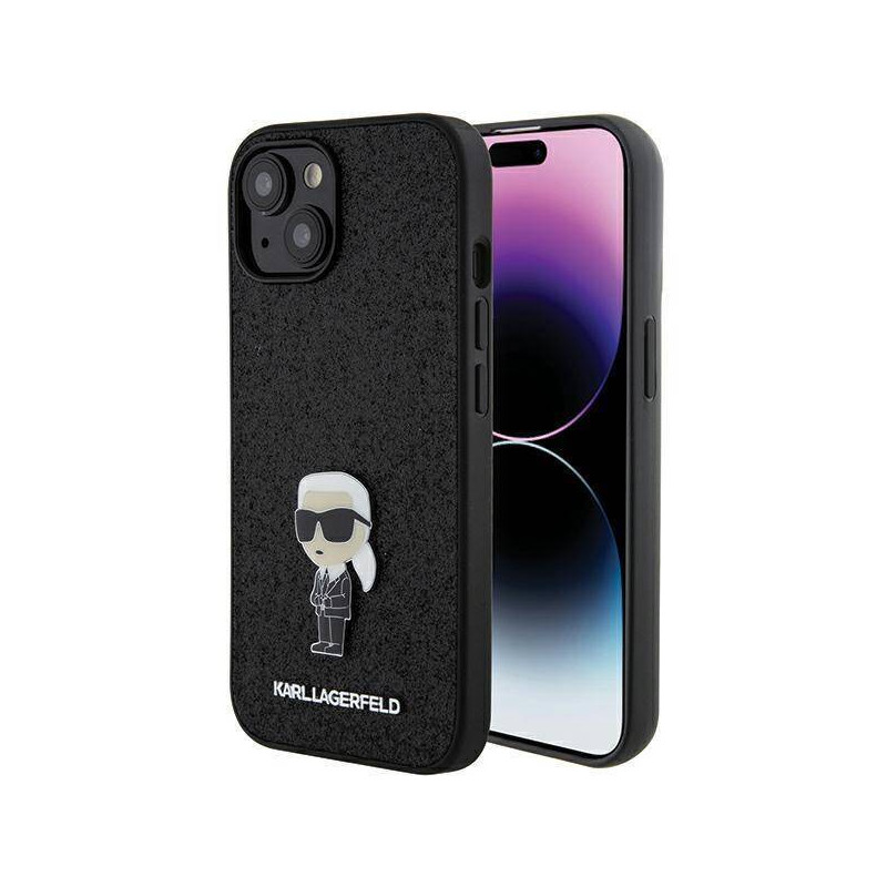 Nutitelefoni tagakaas Õun Iphone 15 Plus KLHCP15MGKNPSK Must