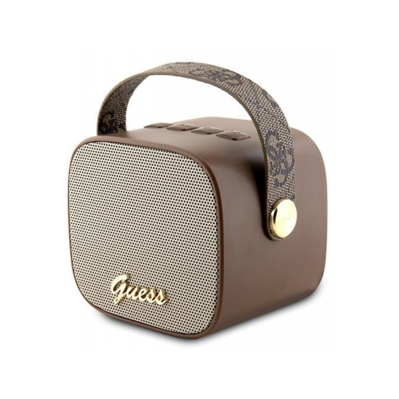 Bezvadu skandas Speaker with Strap Brūna